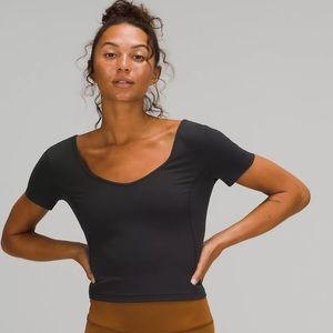 LULULEMON ALIGN T-SHIRT BLACK